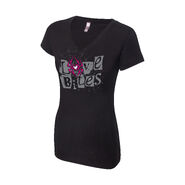 AJ Lee "Love Bites" Women's V-Neck T-Shirt