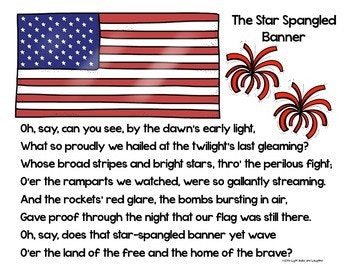 star spangled banner lyrics