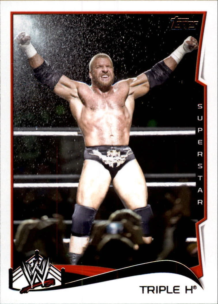 2014 WWE (Topps) Triple H (No.51) | Pro Wrestling | Fandom, image size:756x1050
