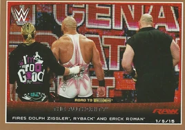 2015 WWE Road to Wrestlemania Trading Cards (Topps) The Authority 78