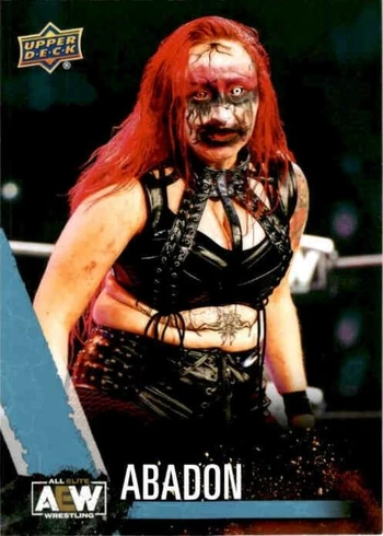 2021 AEW (Upper Deck) Abadon (No.22) | Pro Wrestling | Fandom