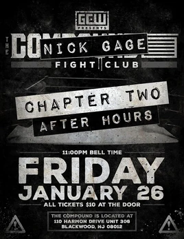 GCW Nick Gage Fight Club 2
