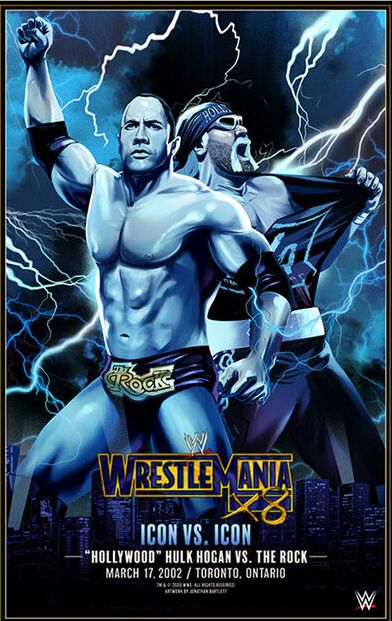 WrestleMania X8 The vs Hogan Legendary Poster | Pro | Fandom