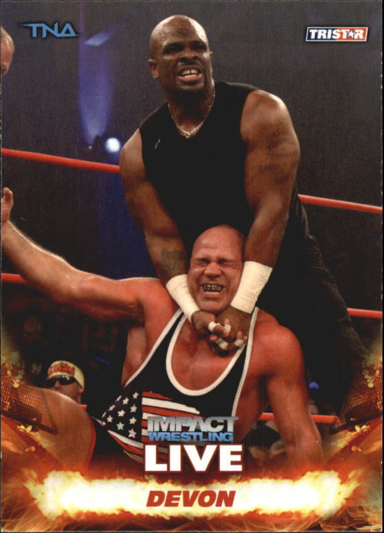 2013 TNA Impact Wrestling Live Trading Cards Tristar Devon No