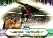 2021 WWE (Topps) The Usos (No.3)