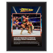 Asuka FastLane 2019 10 x 13 Commemorative Plaque