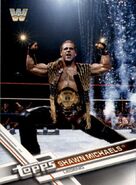 2017 WWE (Topps) Then, Now, Forever Shawn Michaels (No.195)