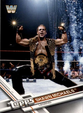 2017 WWE (Topps) Then, Now, Forever Shawn Michaels 195