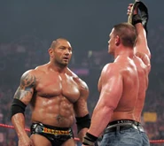 Batista & John Cena 166th Champions (August 4, 2008 - August 11, 2008)