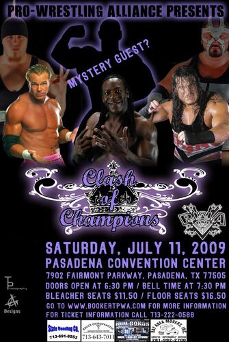 Clash of Champions 2009 Poster