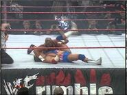 Taz vs Angle pinfall