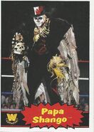 2012 WWE Heritage Trading Cards (Topps) Papa Shango (No.96)