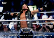 2018 WWE Road to WrestleMania Trading Cards (Topps) AJ Styles (No.67)