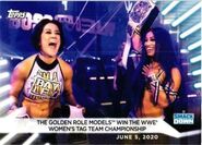 2021 WWE Women's Division Trading Cards (Topps) The Golden Role Models (No.23)