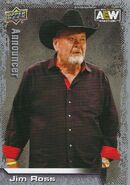 2022 AEW (Upper Deck) Jim Ross (No.91)