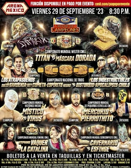 CMLL Noche de Campeones 2023 poster