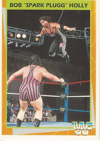 1995 WWF Wrestling Trading Cards (Merlin) Bob Holly 145