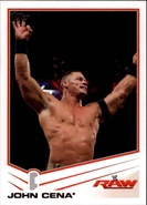 2013 WWE (Topps) John Cena (No.18)