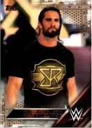 2016 WWE (Topps) Then, Now, Forever Seth Rollins (No.142)