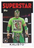 2016 WWE Heritage Wrestling Cards (Topps) Kalisto (No.20)