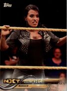 2018 WWE Wrestling Cards (Topps) Zelina Vega 100