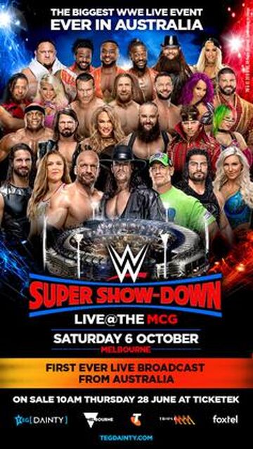 Super Show Down 2018 Pro Wrestling Fandom