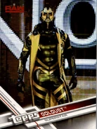 2017 WWE (Topps) Then, Now, Forever Goldust (No.122)