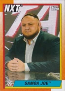 2021 WWE Heritage (Topps) Samoa Joe (No.91)