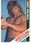 1985 Wrestling All Stars Trading Cards Kerry Von Erich (No.11)