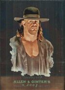 2008 WWE Heritage III Chrome Trading Cards (Topps) (Allen & Ginter) Undertaker (No.6)