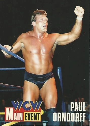 1995 Wcw Main Event Trading Cards Cardz Paul Orndorff No 10 Pro Wrestling Fandom