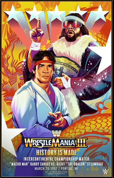 Episode 74: WRESTLEMANIA III CONTINUES – HOGAN/ANDRE, STEAMBOAT/SAVAGE,  MORE! –