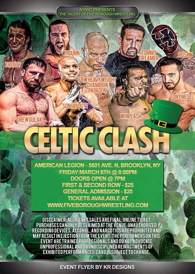 FBW Celtic Clash Pro Wrestling Fandom