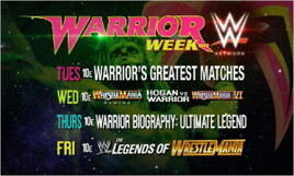 WWE Warrior Week