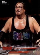 2018 WWE Wrestling Cards (Topps) Rhyno (No.77)