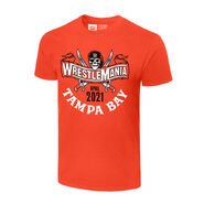 WrestleMania 37 Logo Red T-Shirt