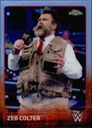 2015 Chrome WWE Wrestling Cards (Topps) Zeb Colter (No.78)