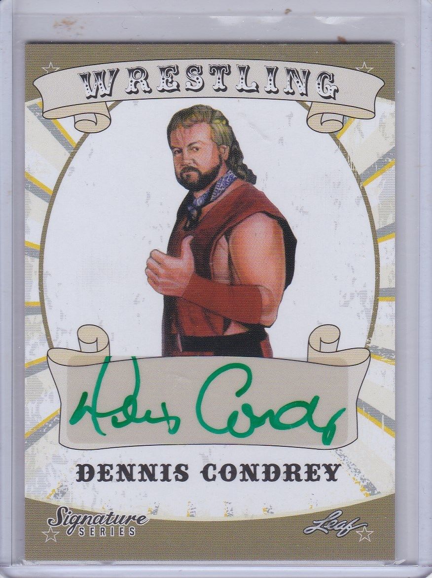 2016 Leaf Signature Series Wrestling Dennis Condrey (No.21) Pro