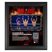 The Judgement Day Hell in a Cell 2022 15x17 Commemorative Plaque