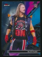 2021 WWE Finest (Topps) AJ Styles (No.1)