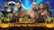 Pre Show: Tye Dillinger & Breezango (Fandango & Tyler Breeze) vs. Mojo Rawley, Chad Gable & Shelton Benjamin