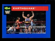 1991 WWF Classic Superstars Cards Earthquake (No.42)