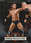 2010 WWE Platinum Trading Cards Drew McIntyre 81