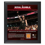 Roman Reigns Royal Rumble 2020 15x17 Limited Edition Plaque
