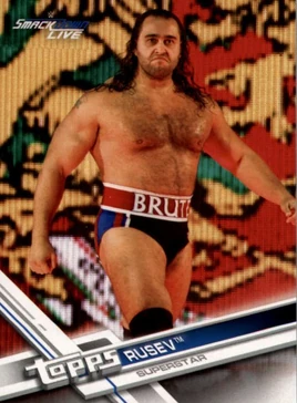 2017 WWE (Topps) Then, Now, Forever Rusev 158