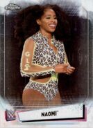 2021 WWE Chrome Trading Cards (Topps) Naomi (No.30)