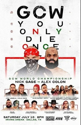 GCW You Only Die Once