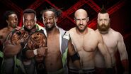 The New Day (c) vs. Cesaro & Sheamus for the WWE Raw Tag Team Championship