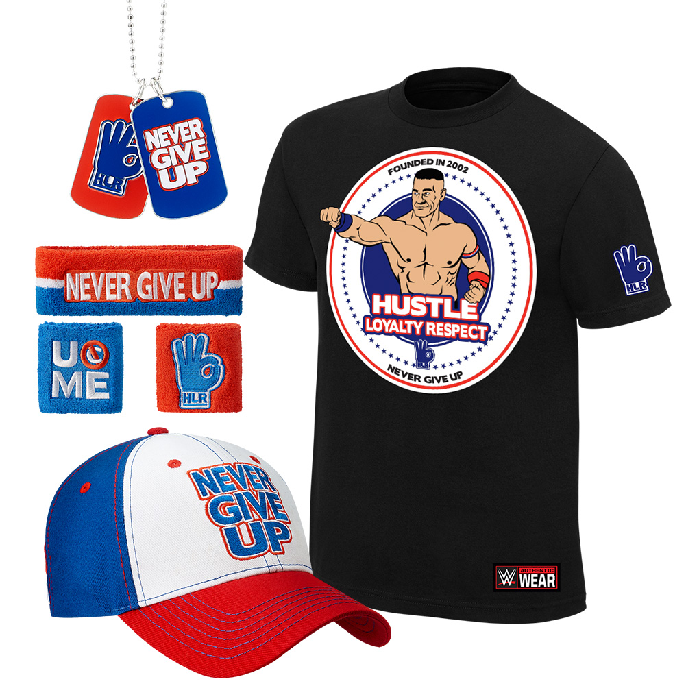 john cena hustle loyalty respect shirt