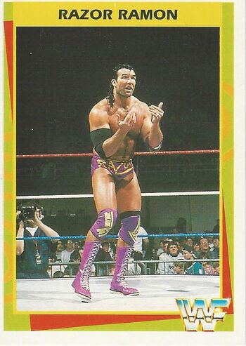 1995 WWF Wrestling Trading Cards (Merlin) Razor Ramon 79